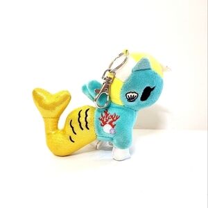 Tokidoki Sea Green Mermicorno Plush Keychain